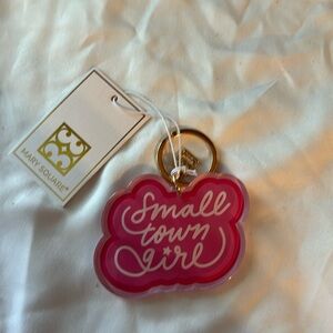 Mary Square key chain.  Small town girl